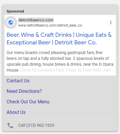 DetroitBeerCoWebsiteSearchAd2